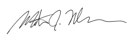 Matt Nelson Signature